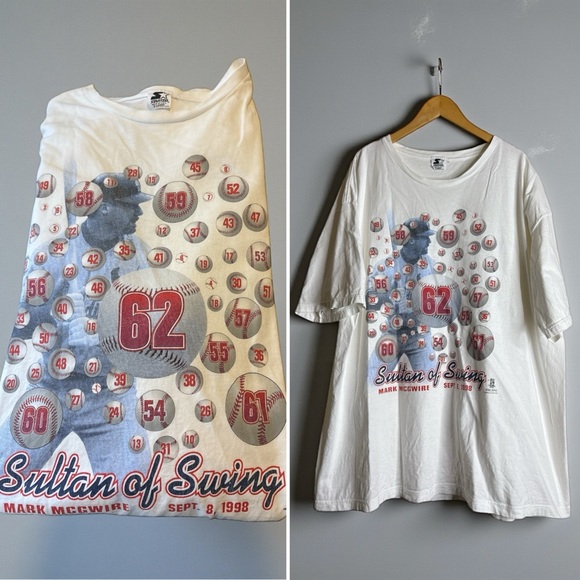 Mark McGwire Sultan of Swing (Starter USA) T-Shirt XL